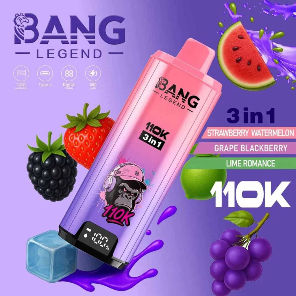 Bang Legend 110K Puffs 3-In-1 Eu Warehouse