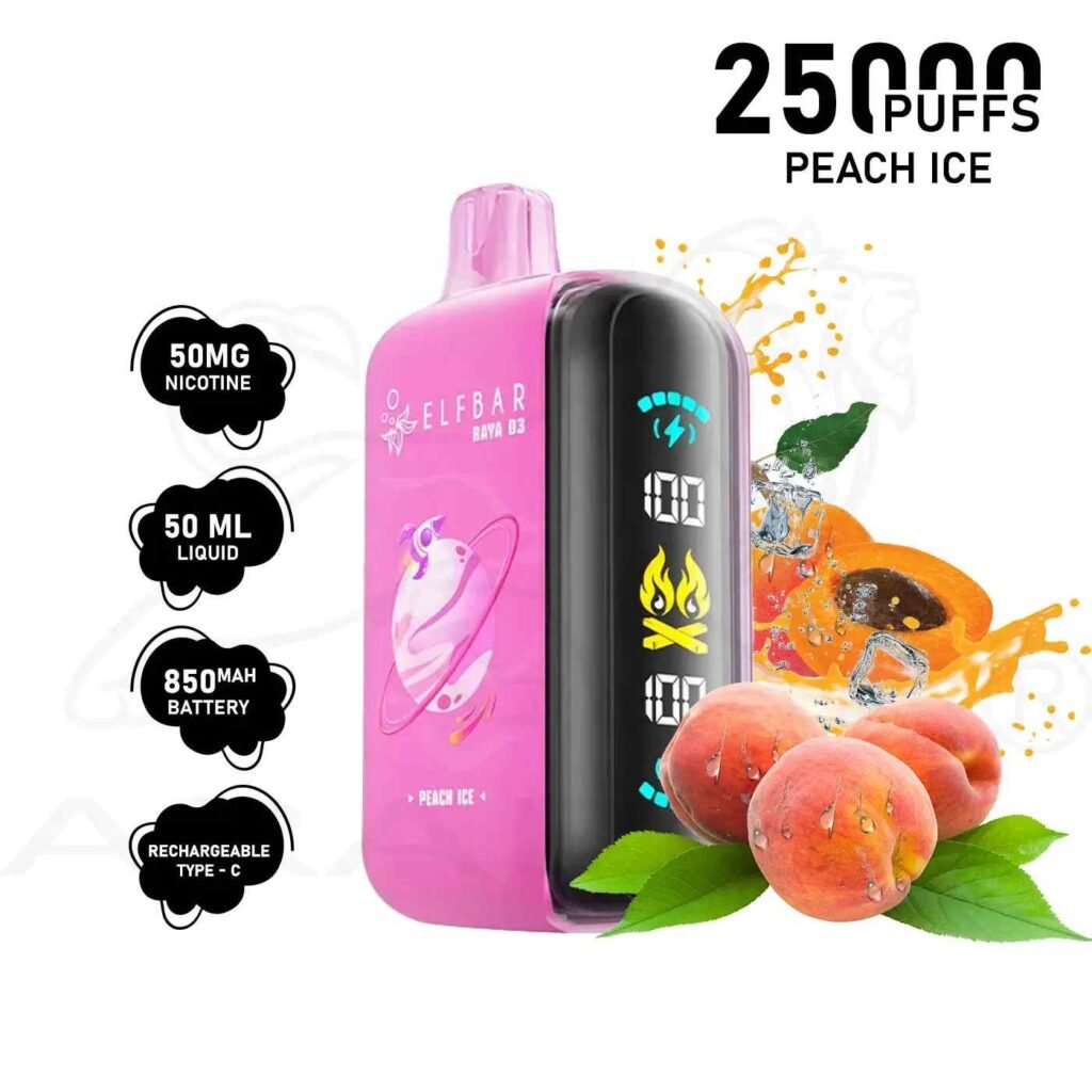 Eu Warehouse ELFBAR Raya D3 25000 Puffs Disposable Vapes