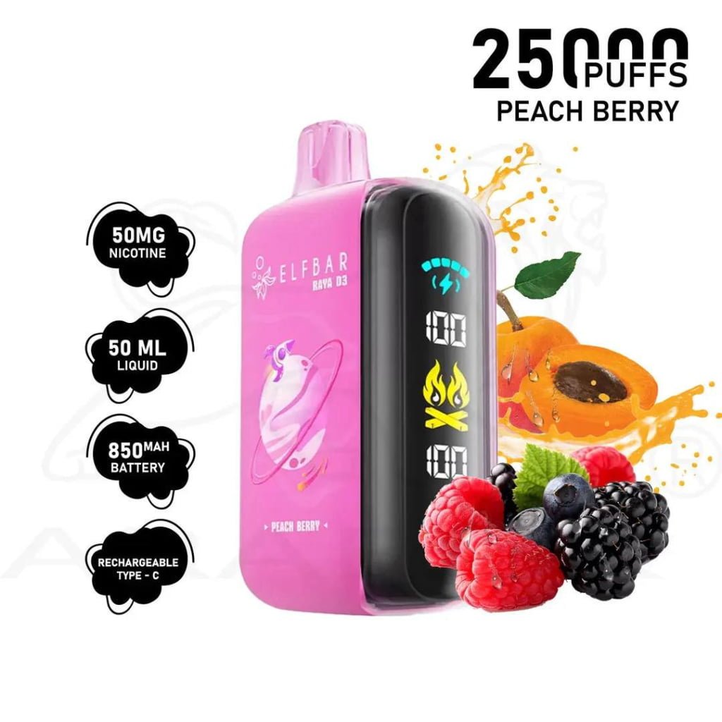 Elfbar Raya D3 25000 Puffs EU Warehouse