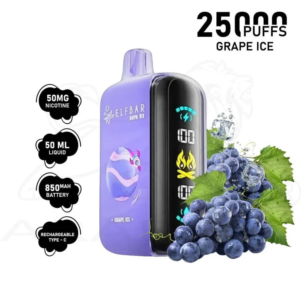 Elfbar Raya D3 25000 Puffs EU Warehouse