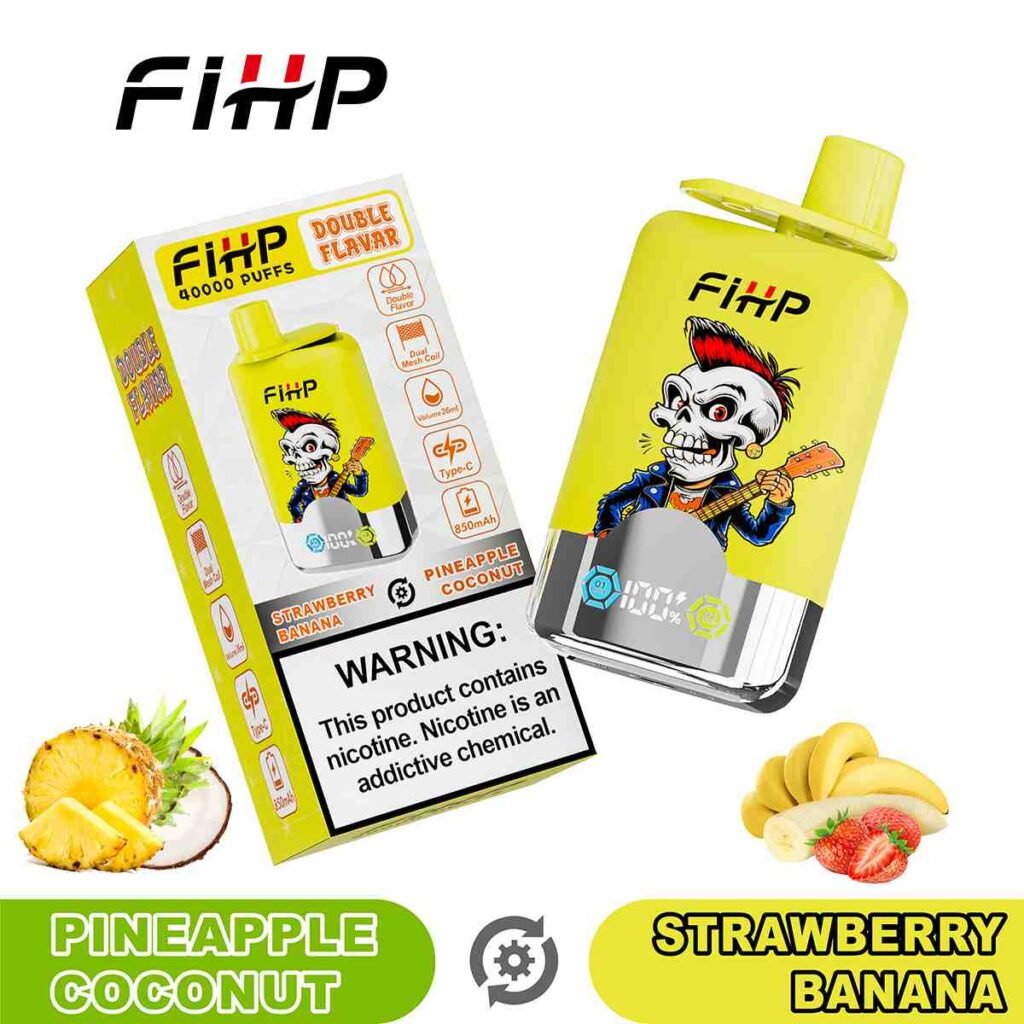 2in1 Flavor Fihp 40K Puffs Disposable Vape EU Warehouse