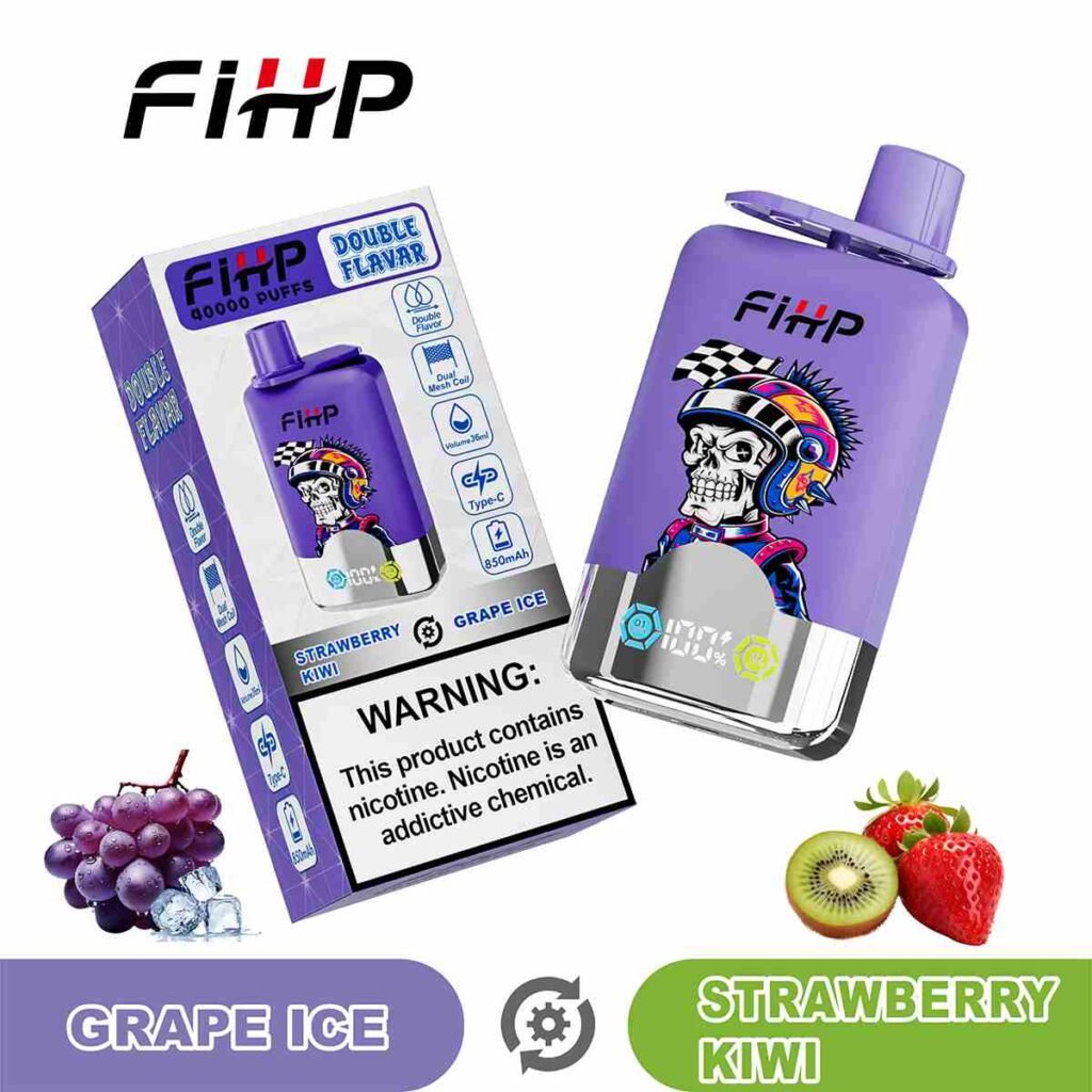 2in1 Flavor Fihp 40K Puffs Disposable Vape EU Warehouse