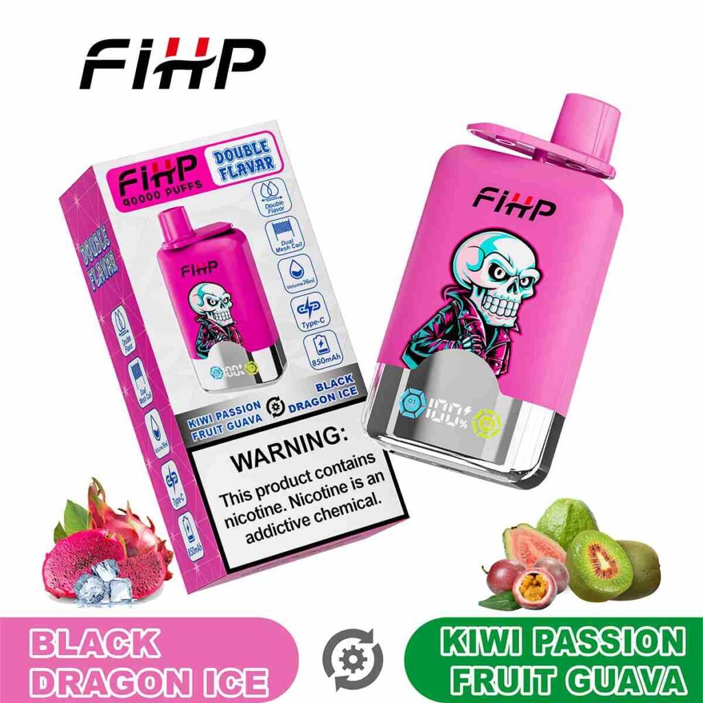 2in1 Flavor Fihp 40K Puffs Disposable Vape EU Warehouse