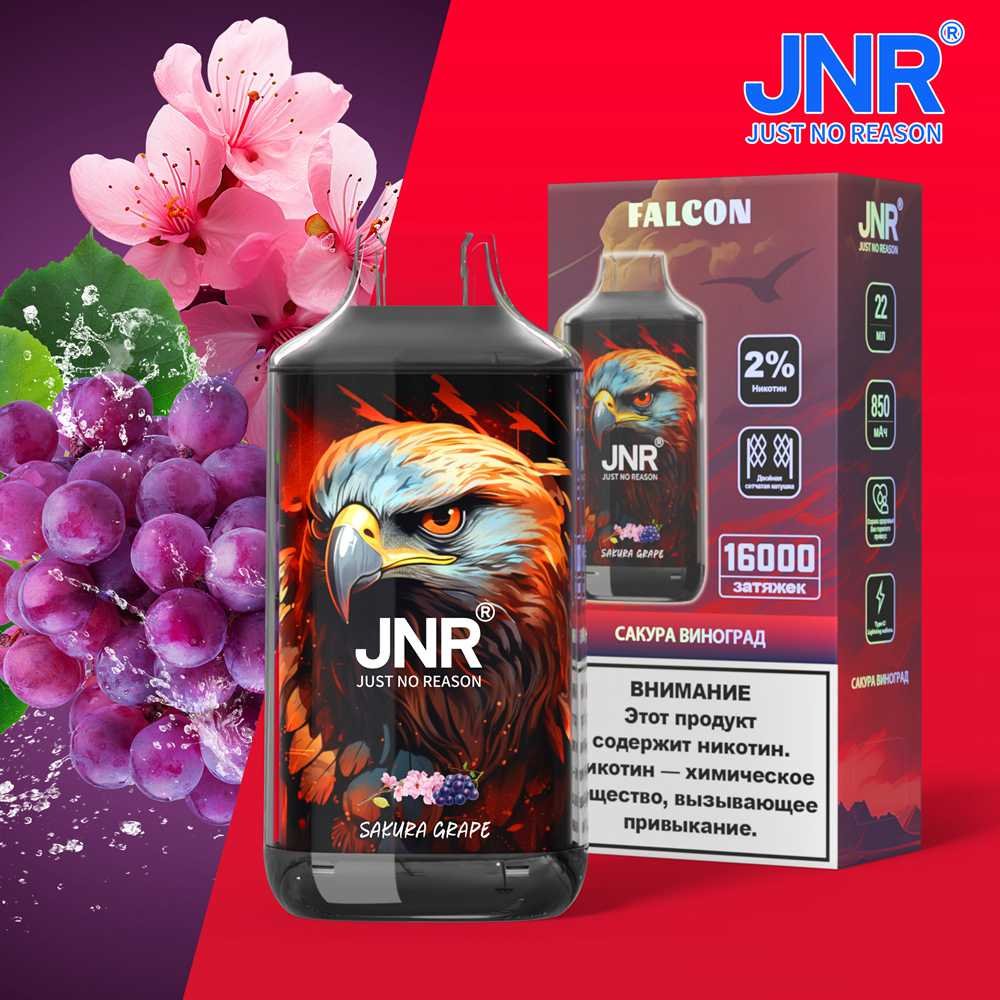 JNR Falcon-X 16000 Puffs EU Warehouse