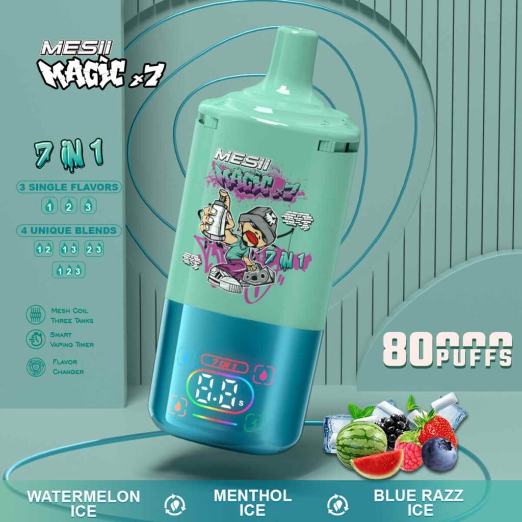 Mesii Magic 7-In-1 80K Puffs Vapes EU Warehouse