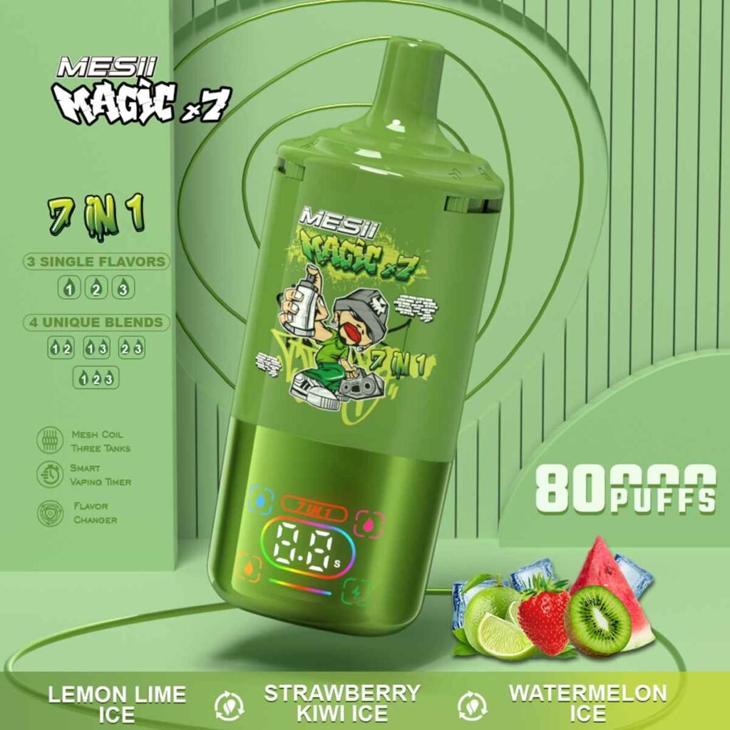 Mesii Magic 7-In-1 80K Puffs Vapes EU Warehouse