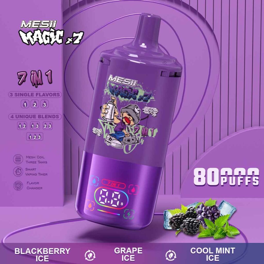 Mesii Magic 7-In-1 80K Puffs Vapes EU Warehouse