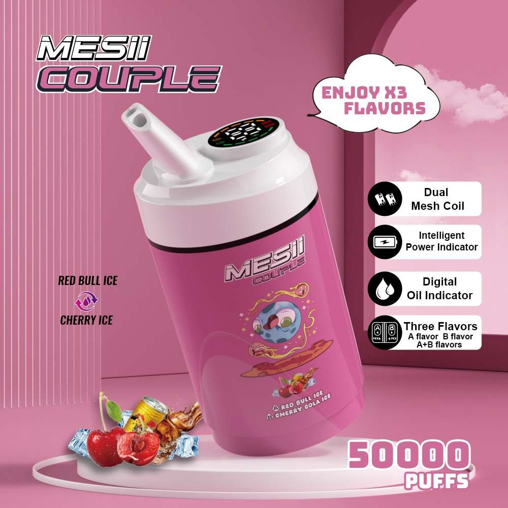 Wholesale Mesii Couple 50K Puffs ( 3 In 1 )