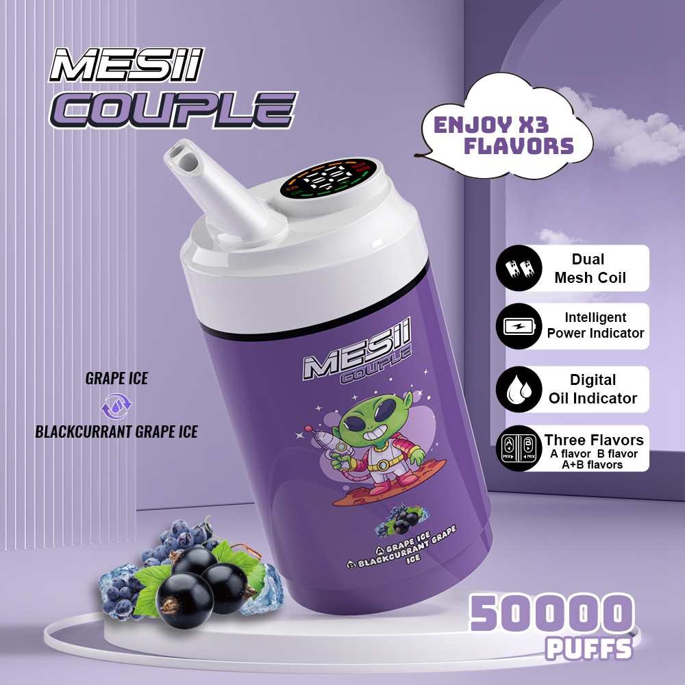 Wholesale Mesii Couple 50K Puffs ( 3 In 1 )