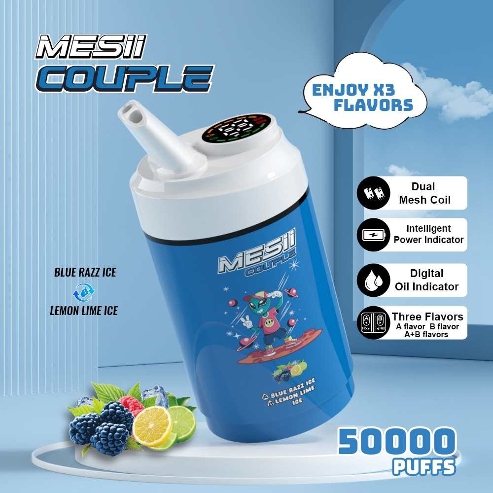 Wholesale Mesii Couple 50K Puffs ( 3 In 1 )