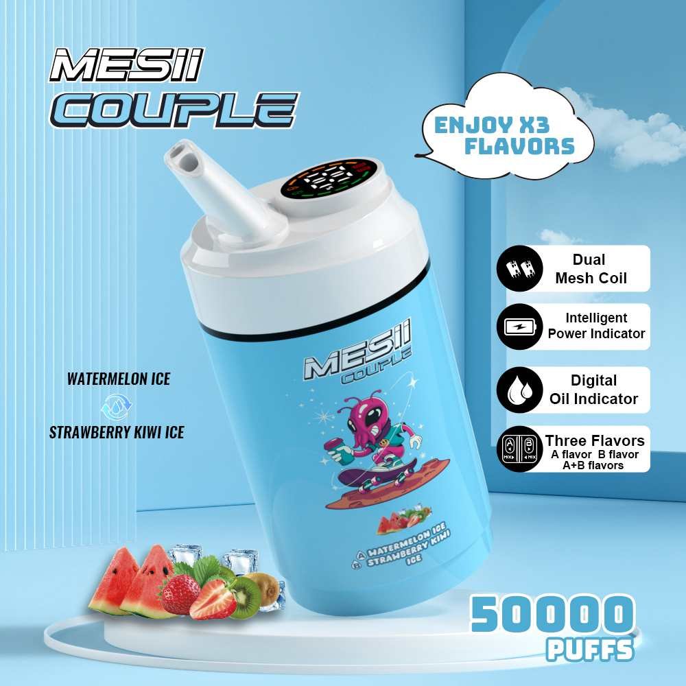 Wholesale Mesii Couple 50K Puffs ( 3 In 1 )