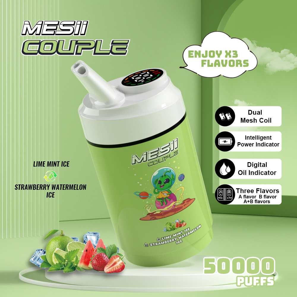 Wholesale Mesii Couple 50K Puffs ( 3 In 1 )