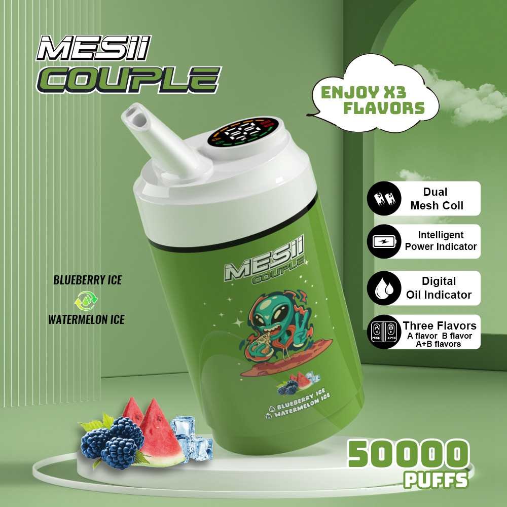 Wholesale Mesii Couple 50K Puffs ( 3 In 1 )