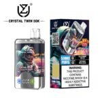 UZY Crystal Twin 50K Puffs Disposable Vape EU Warehouse