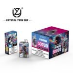 UZY Crystal Twin 50K Puffs Disposable Vape EU Warehouse