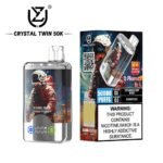 UZY Crystal Twin 50K Puffs Disposable Vape EU Warehouse