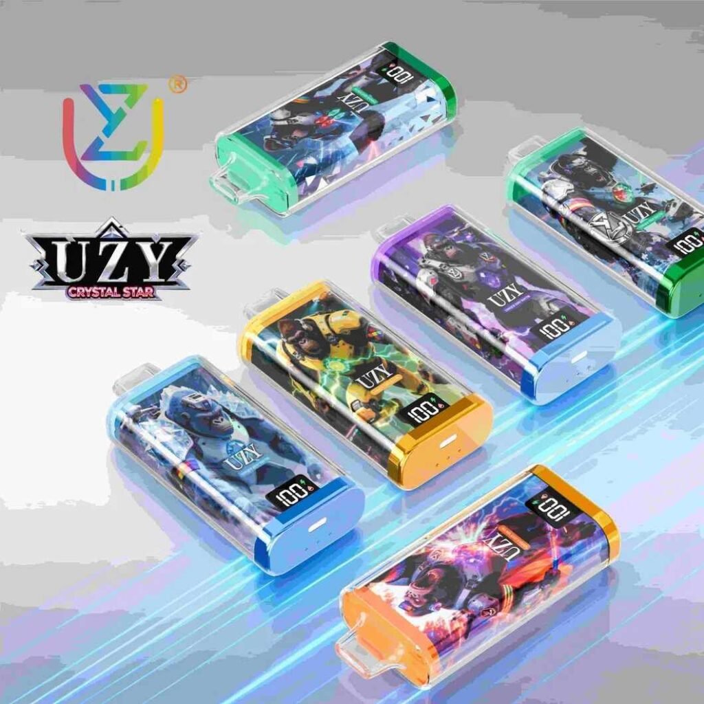 EU Warehouse UZY Crystal Star 60K Puffs Disposable Vape