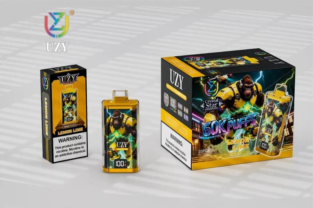 EU Warehouse UZY Crystal Star 60K Puffs Disposable Vape