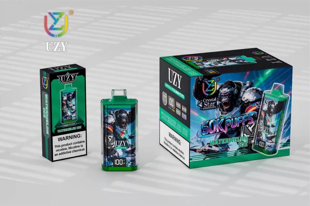 EU Warehouse UZY Crystal Star 60K Puffs Disposable Vape