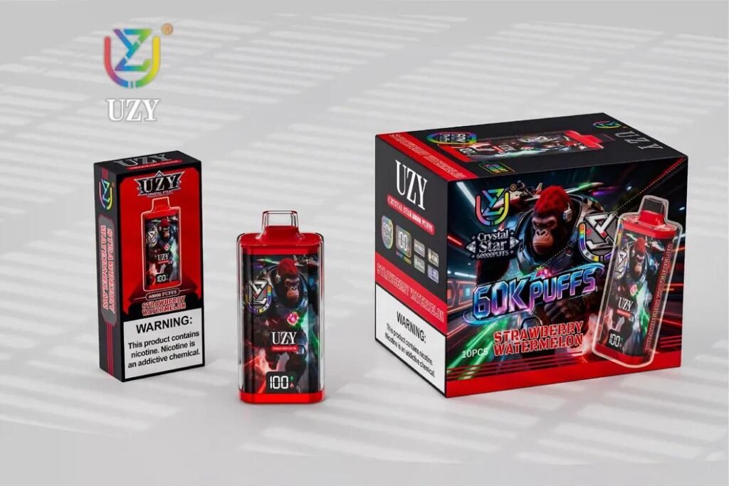 EU Warehouse UZY Crystal Star 60K Puffs Disposable Vape