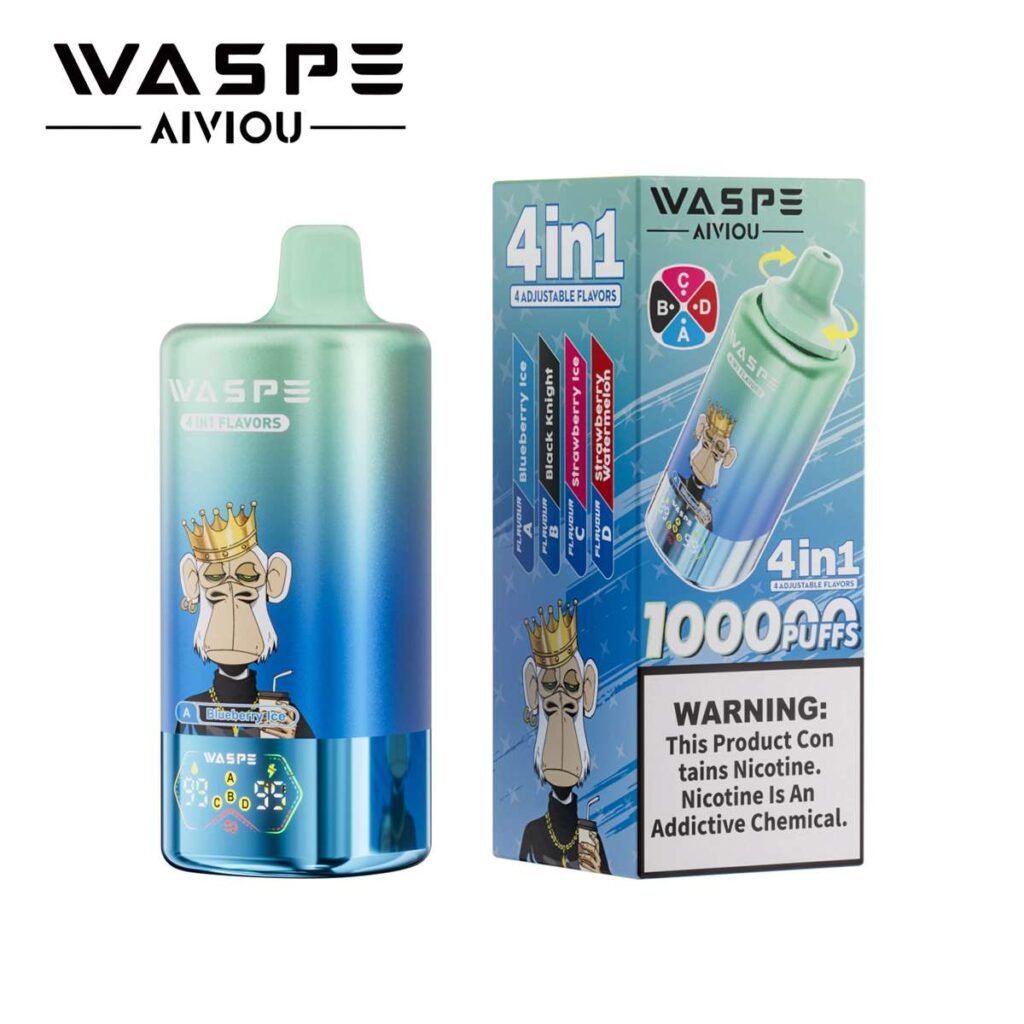 4in1 Flavors Waspe 100K Puffs Disposable Vape EU Warehouse