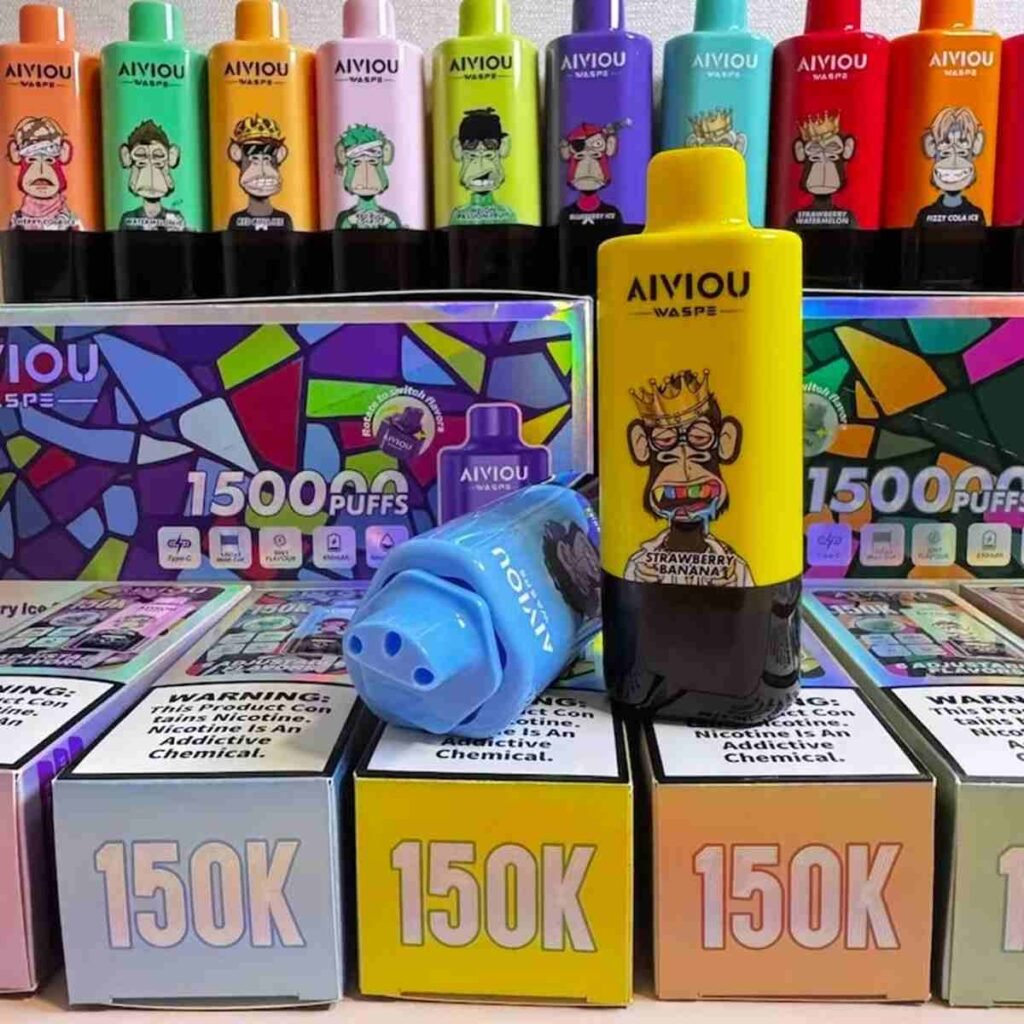 EU Warehouse 6in1 Flavor Waspe 150K Puffs Disposable Vape