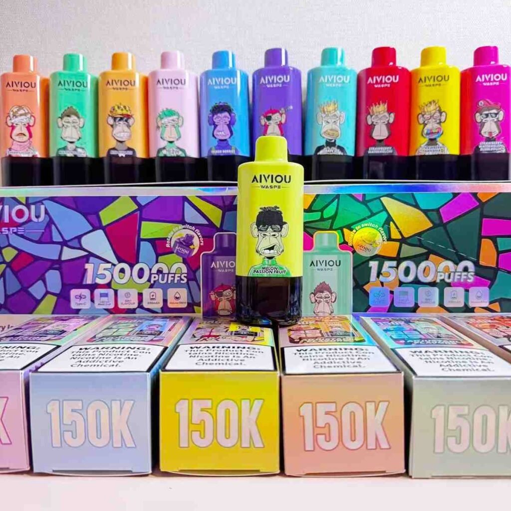 EU Warehouse 6in1 Flavor Waspe 150K Puffs Disposable Vape