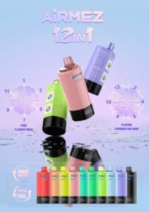 Airmez 300K Puffs 12-In-1 EU Warehouse