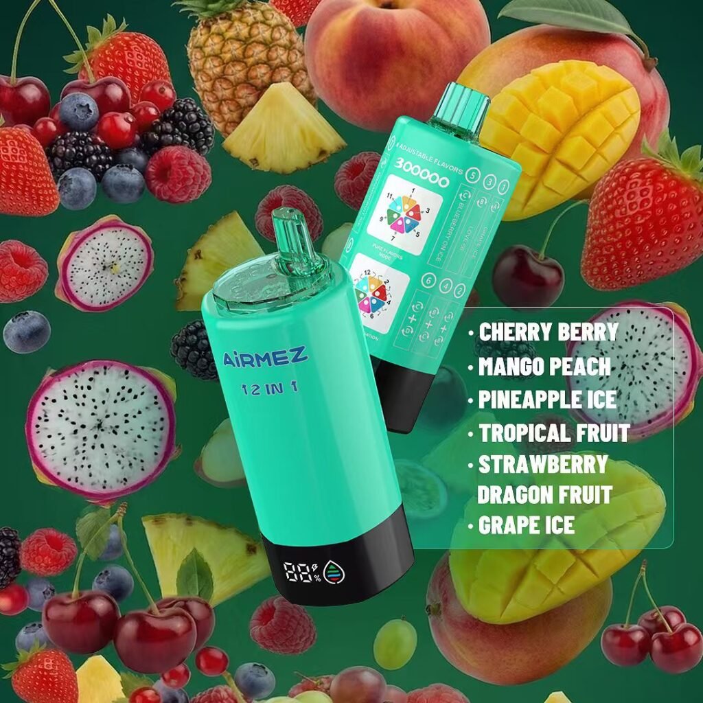 Airmez 300K Puffs 12-In-1 EU Warehouse