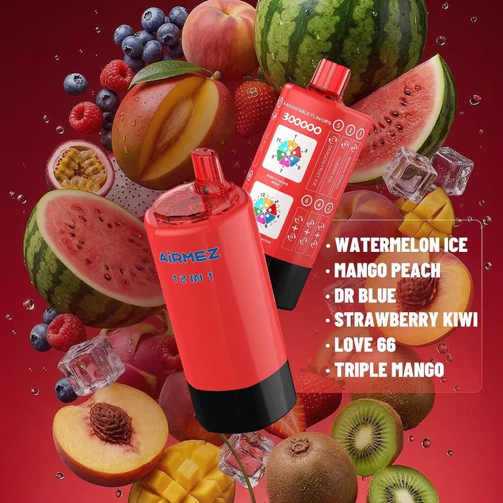 Airmez 300K Puffs 12-In-1 EU Warehouse