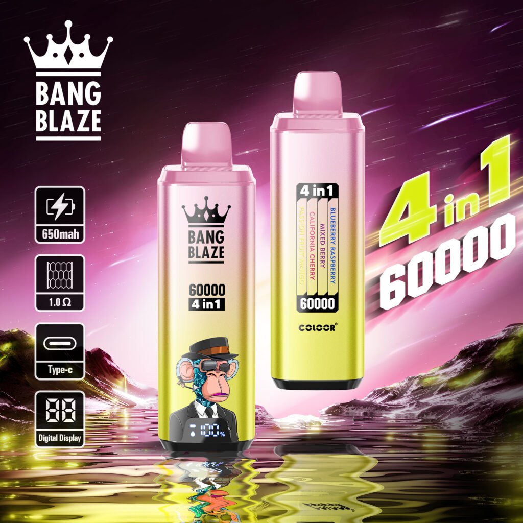 Bang Blaze 60K Puffs 4-In-1 Eu Warehouse