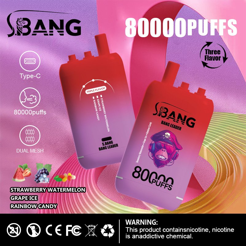 Bang Leader 80K Puffs 3-in-1 Eu Warehouse