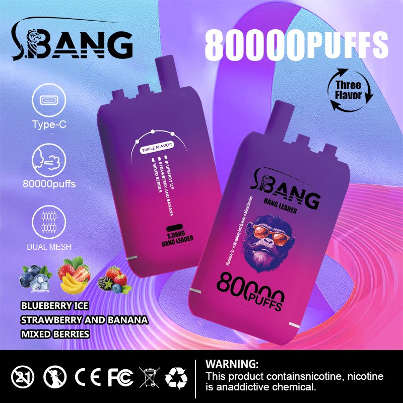Bang Leader 80K Puffs 3-in-1 Eu Warehouse
