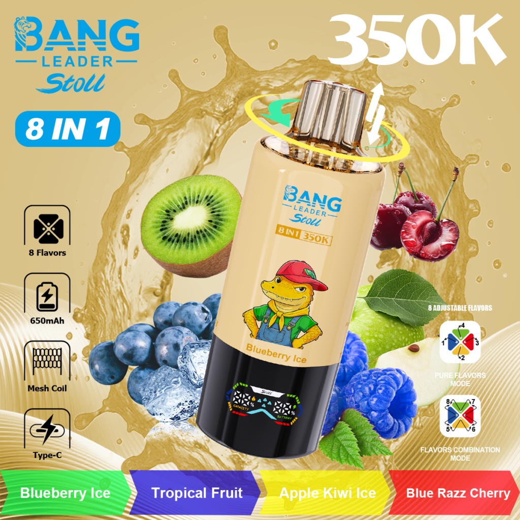 Bang Leader Stoul 350K Puffs 8-In-1 Eu Warehouse