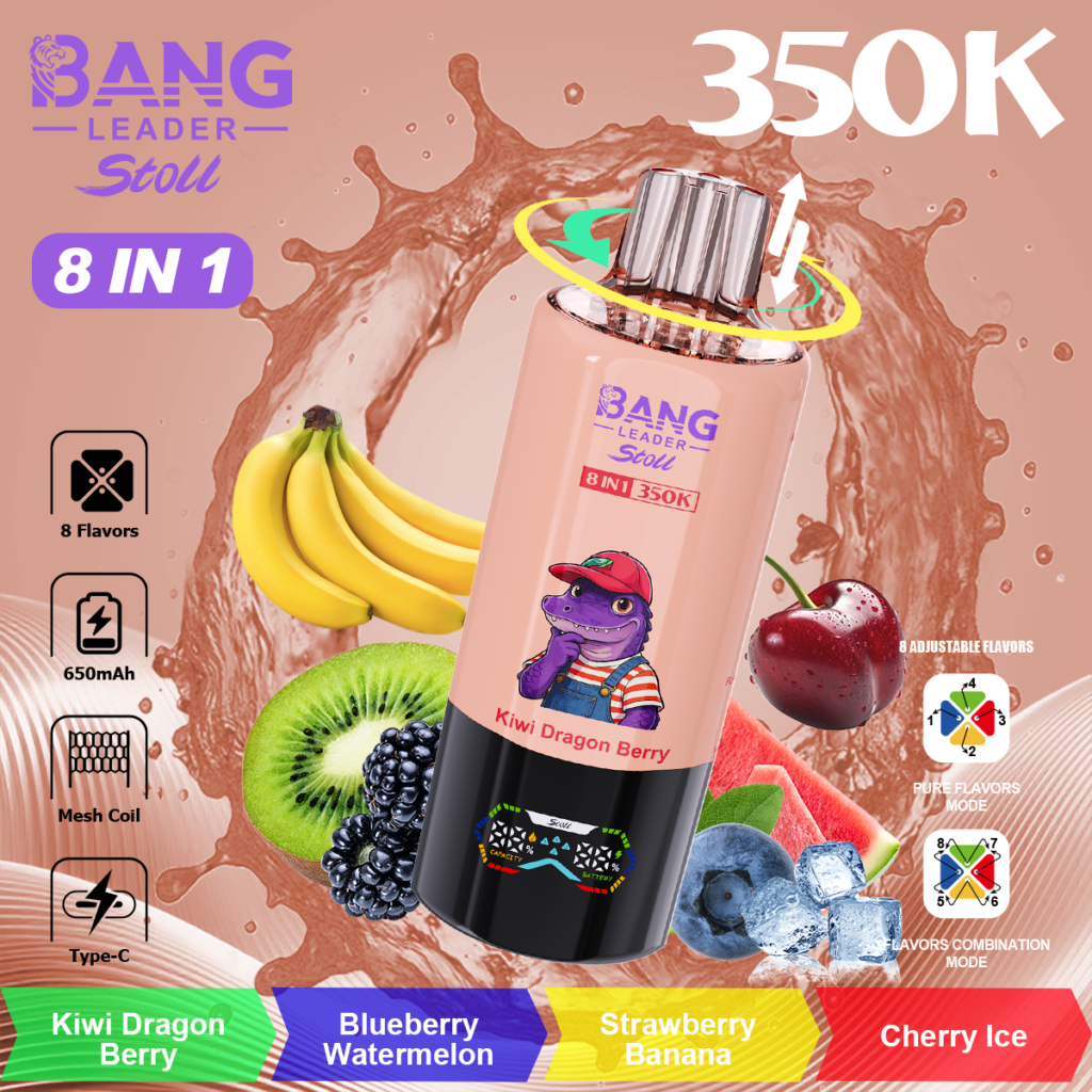 Bang Leader Stoul 350K Puffs 8-In-1 Eu Warehouse