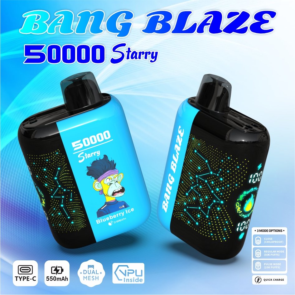 Bang Blaze Starry 50K Puffs Eu Warehouse