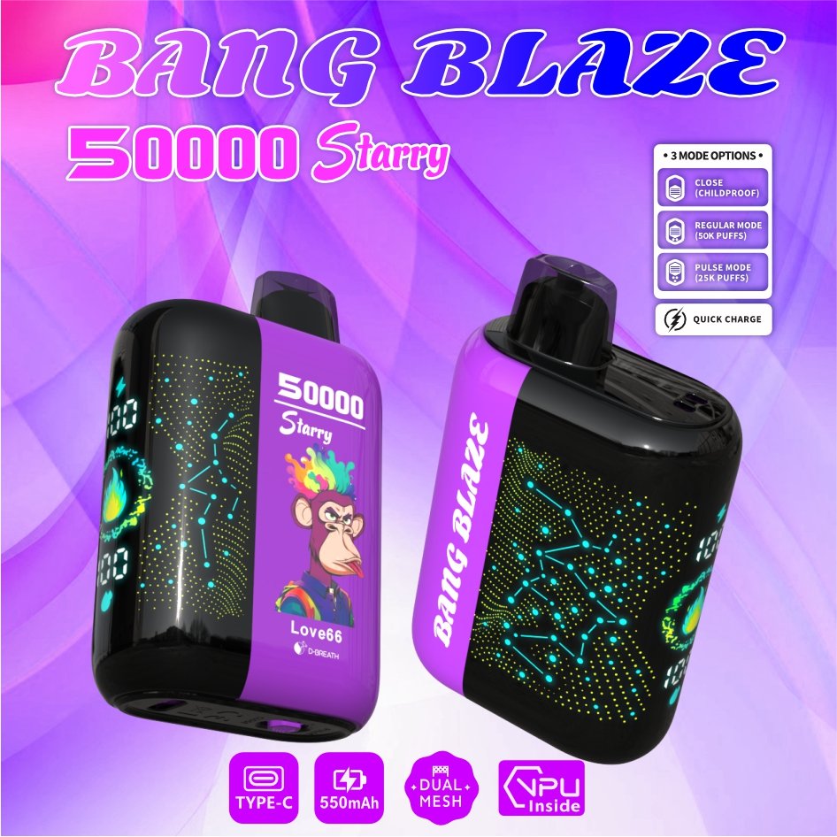 Bang Blaze Starry 50K Puffs Eu Warehouse