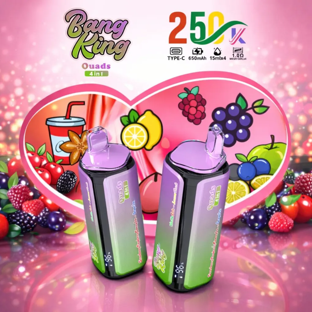 Bang King 250K Puffs 4-In-1 Eu Warehouse
