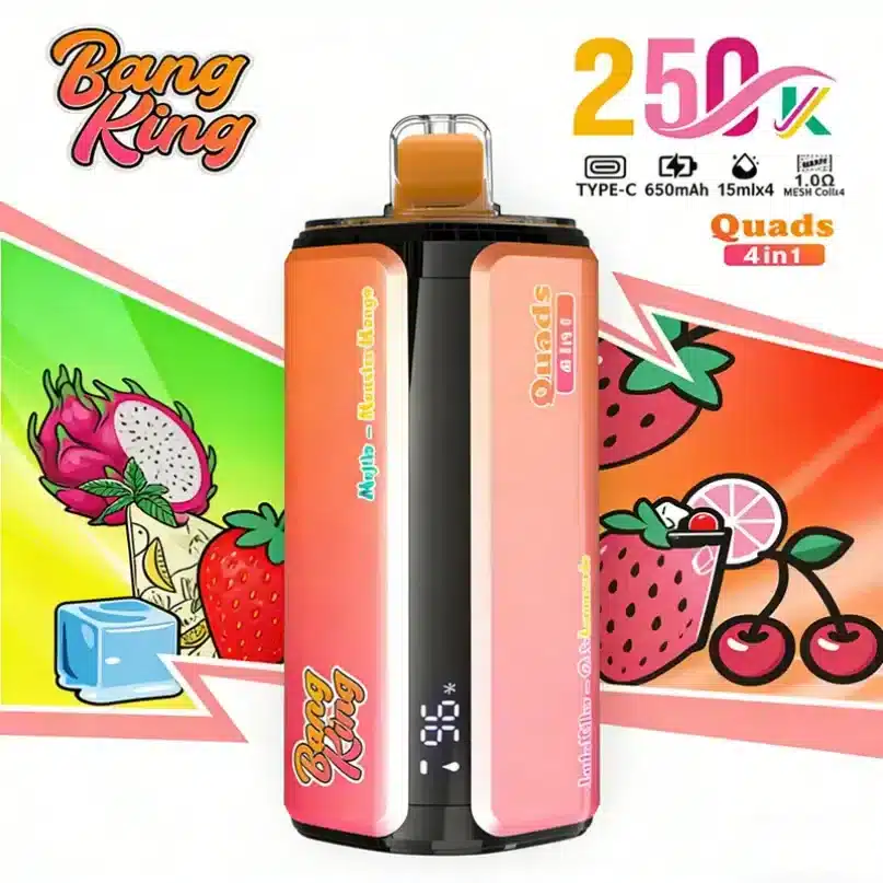 Bang King 250K Puffs 4-In-1 Eu Warehouse