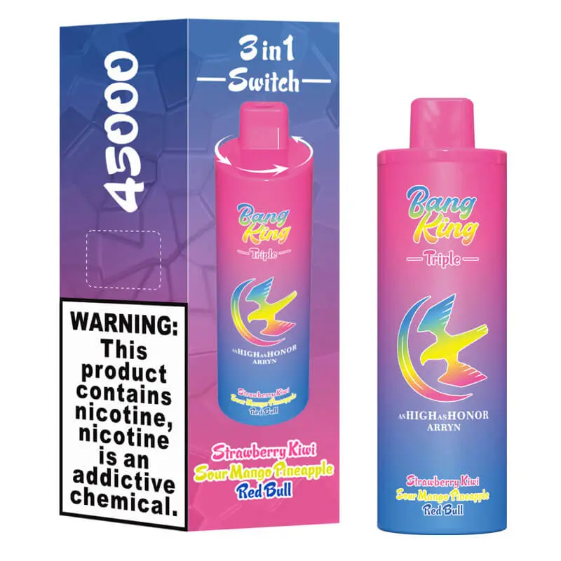 Bang King Triple 45K Puffs 3-In-1 Eu Warehouse