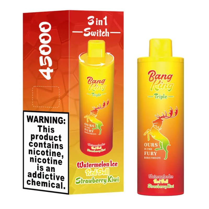 Bang King Triple 45K Puffs 3-In-1 Eu Warehouse