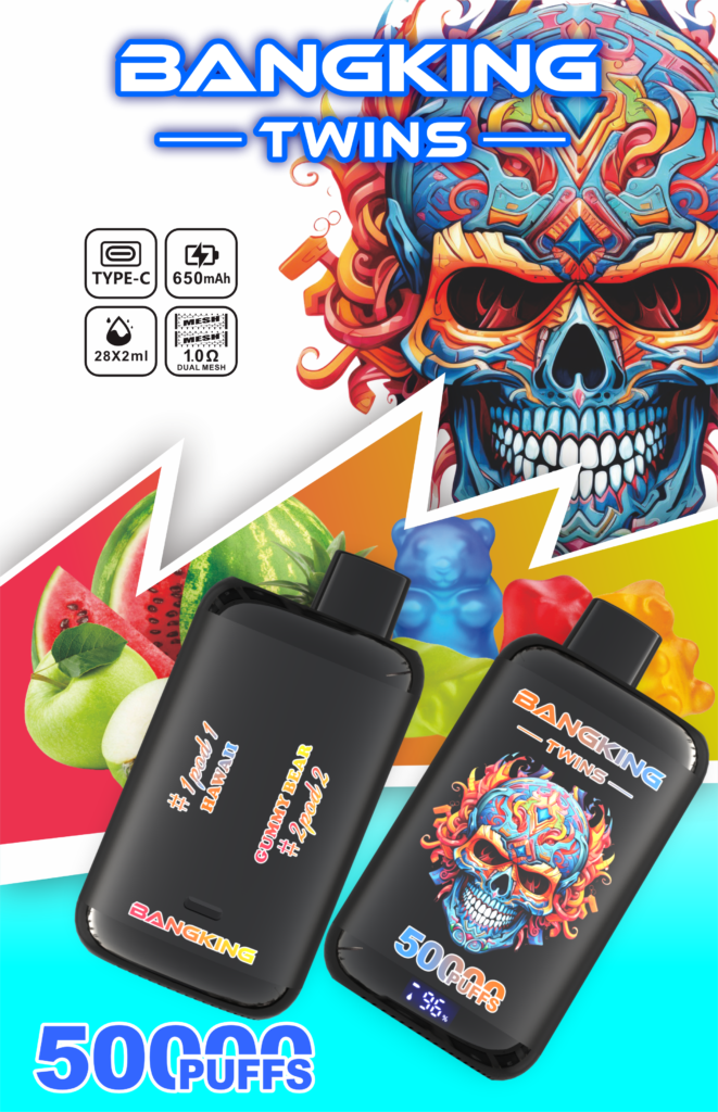 Bang King Twins 50K Puffs 2-in-1 Eu Warehouse