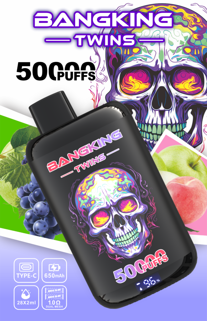 Bang King Twins 50K Puffs 2-in-1 Eu Warehouse
