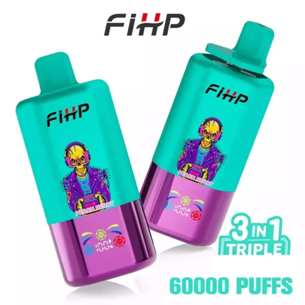 3in1 Flavor Fihp 60K Puffs Disposable Vape EU Warehouse