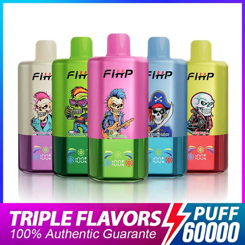 3in1 Flavor Fihp 60K Puffs Disposable Vape EU Warehouse