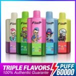 3in1 Flavor Fihp 60K Puffs Disposable Vape EU Warehouse