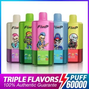 3in1 Flavor Fihp 60K Puffs Disposable Vape EU Warehouse