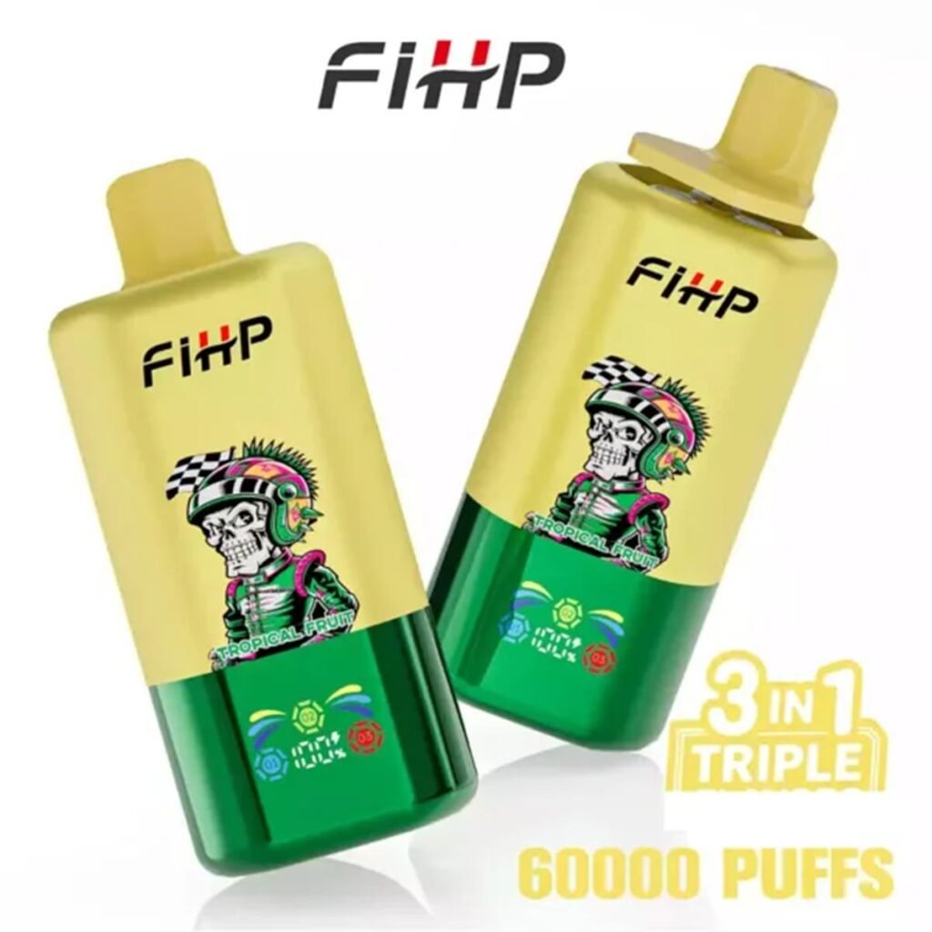 3in1 Flavor Fihp 60K Puffs Disposable Vape EU Warehouse