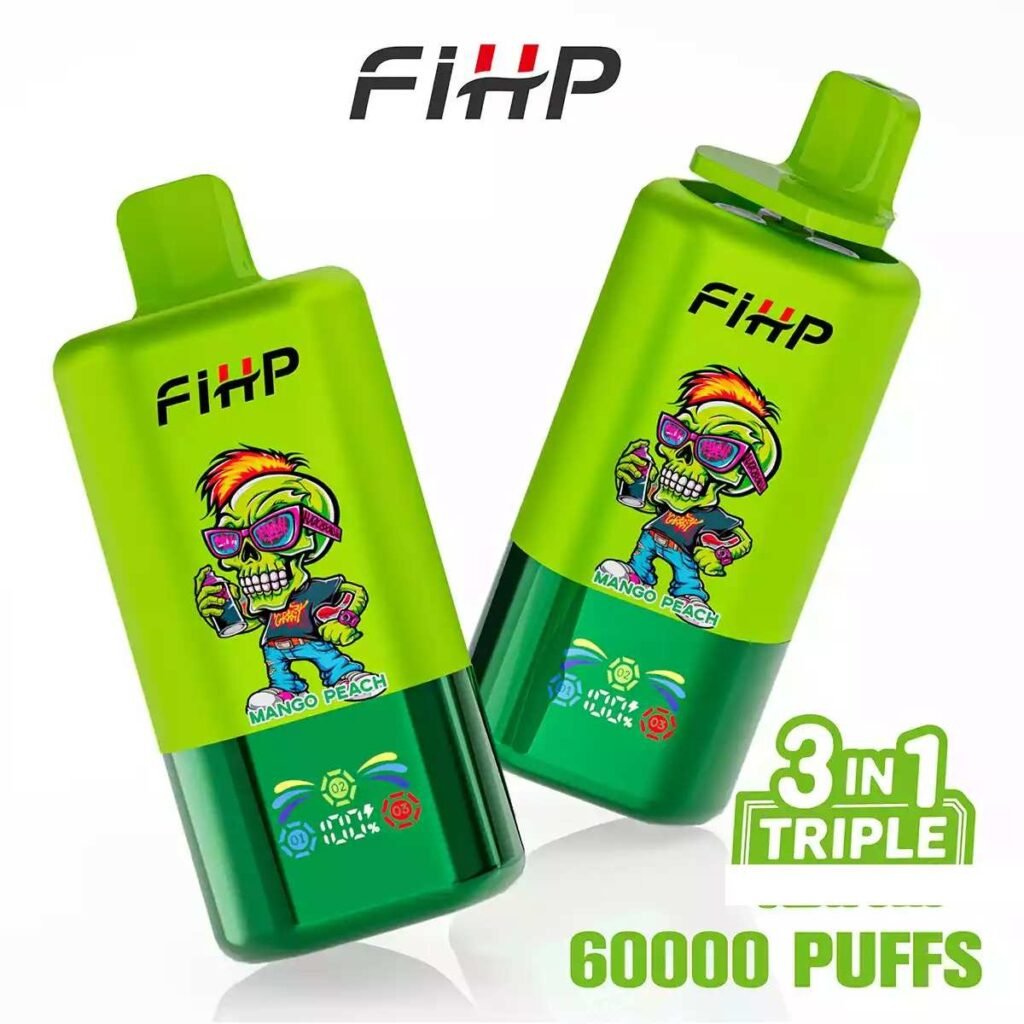 3in1 Flavor Fihp 60K Puffs Disposable Vape EU Warehouse