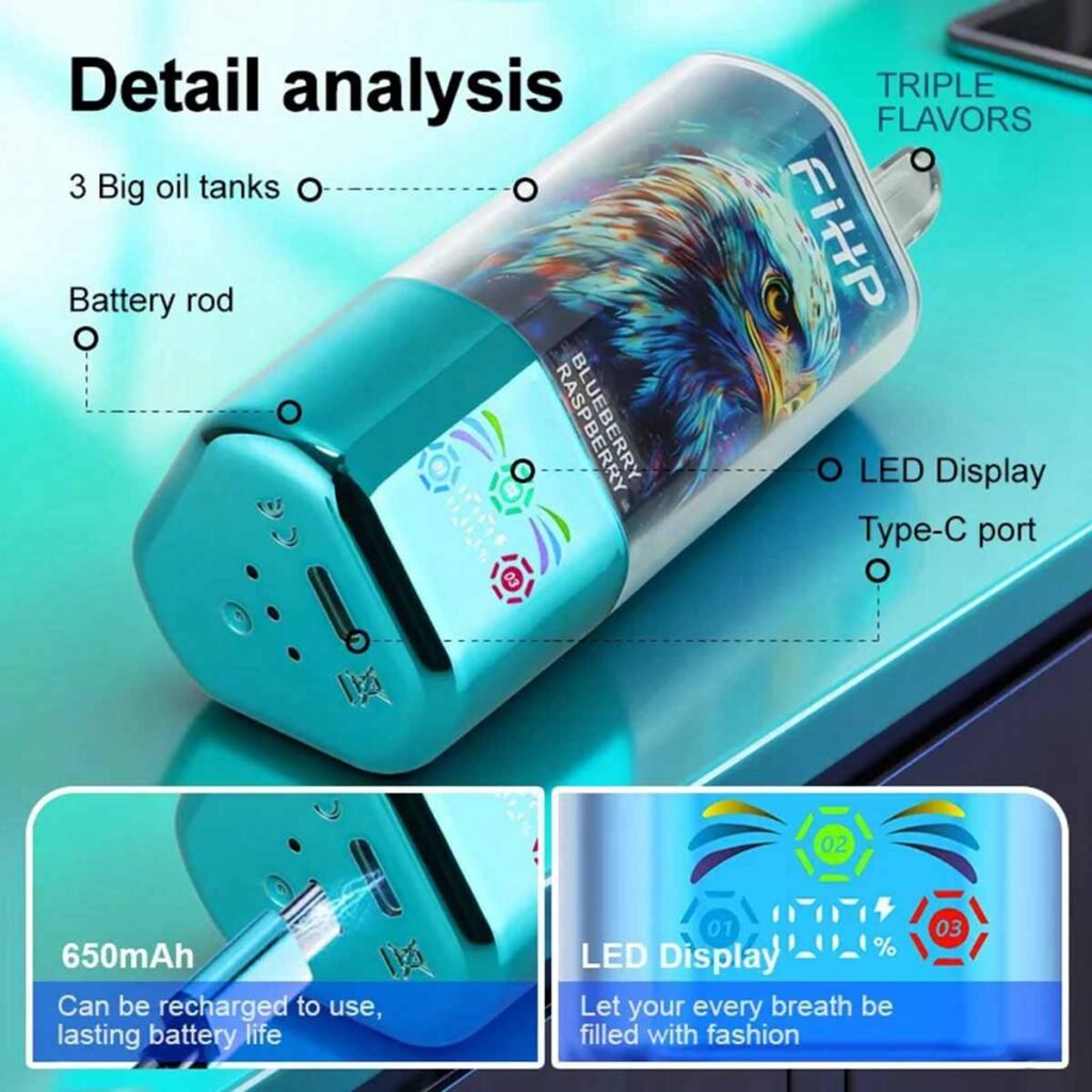 Triple Flavors Fihp 90K Puffs Disposable Vape EU Warehouse